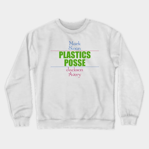 Plastics Posse Crewneck Sweatshirt by cristinaandmer